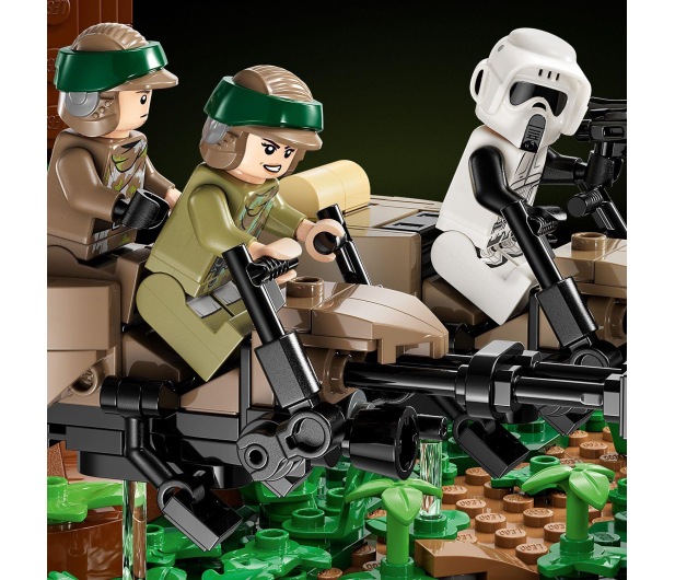 LEGO Star Wars 75353 Diorama: Pościg na ścigaczu przez Endor™ - 1091444 - zdjęcie 8